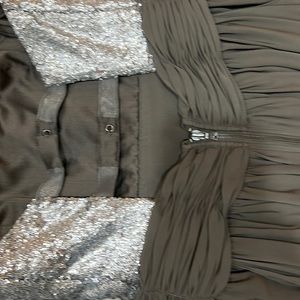 Alice + Olivia Strapless size 4 sequin mini